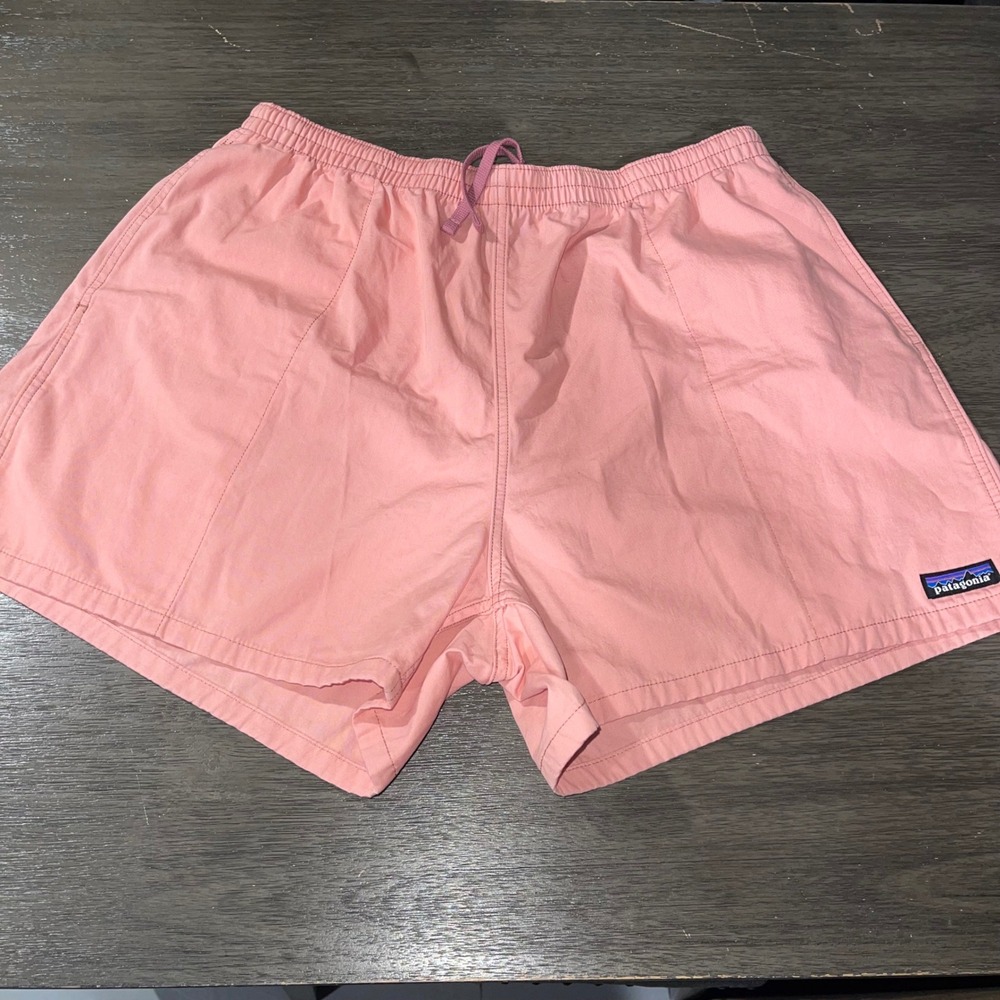 Patagonia Women XL Pink Baggies Shorts 5" Inseam 57160SP23 Hiking Casual